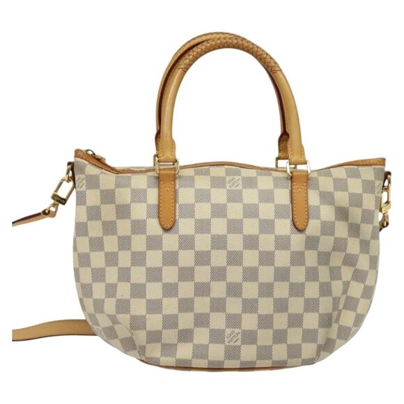 LOUIS VUITTON Damier Azur Riviera PM Tote Bag 2way N48250 LV Auth 134074 - Picture 3 of 16
